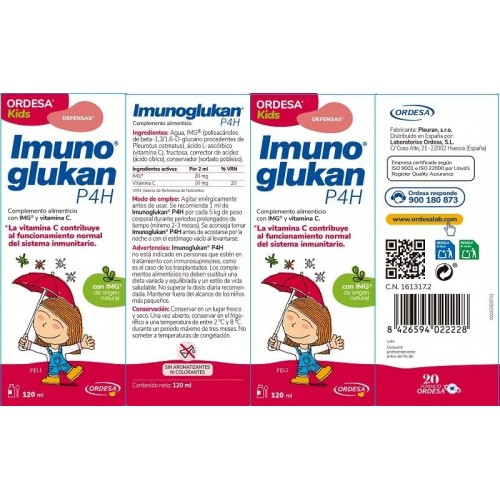 IMUNOGLUKAN P4H SUSPENSION 120 ML