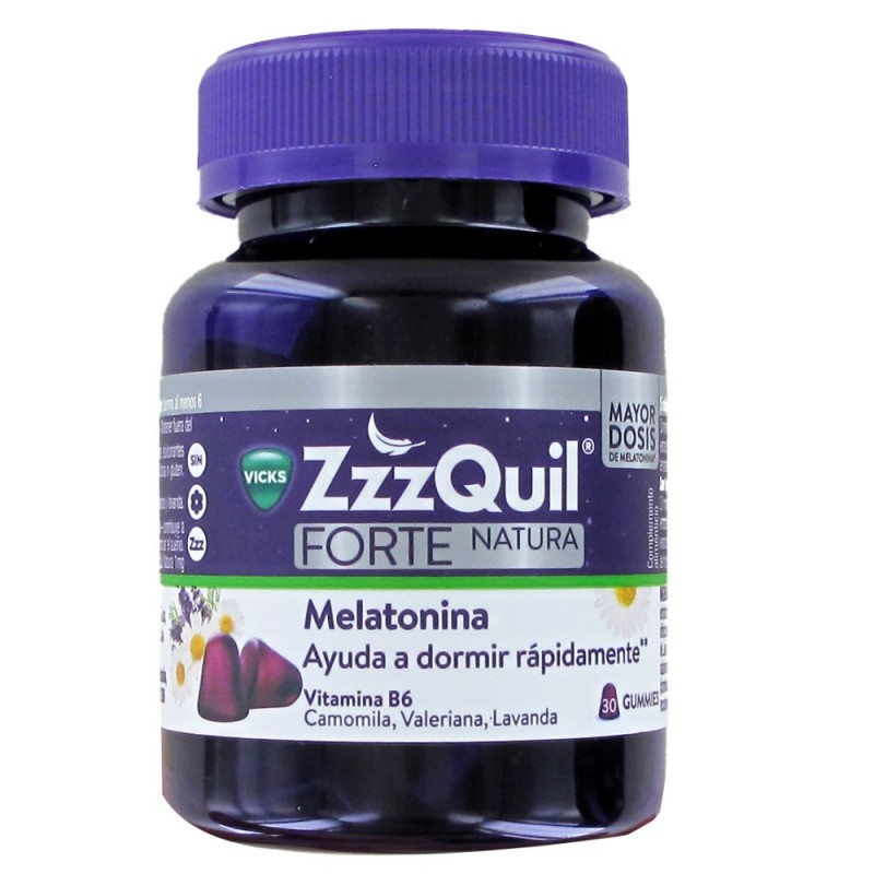ZZZQUIL FORTE NATURA 30 GUMMIES FRUTOS BOSQUE