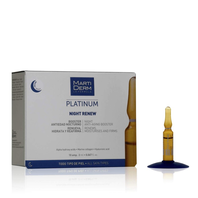 MARTIDERM PLATINUM NIGHT RENEW 10 AMP