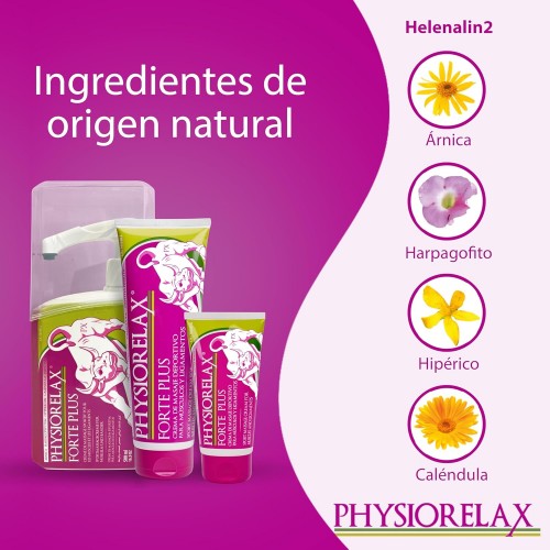 PHYSIORELAX FORTE PLUS CREMA DE MASAJE DEPORTIVO 1 ENVASE 75 ML