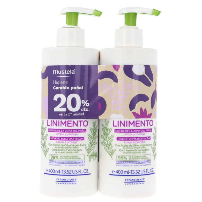 MUSTELA CREMA BALSAMO DUPLO +CREMA 50+LINIMENTO