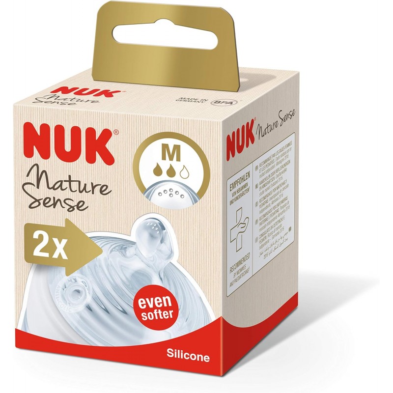 NUK TETINA SILICONA ANTICOLICO NATURE SENSE 1 M
