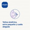 MAM CHUPETE SILICONA  COMFORT 0-3 MESES PACK DOBLE ROSA + MORADO