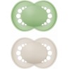 MAM CHUPETE SILICONA ORIGINAL + 6 MESES MATT N PACK DOBLE