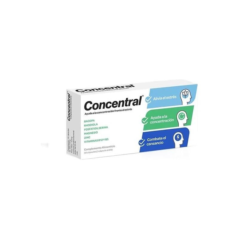 CONCENTRAL 30 CAPSULAS