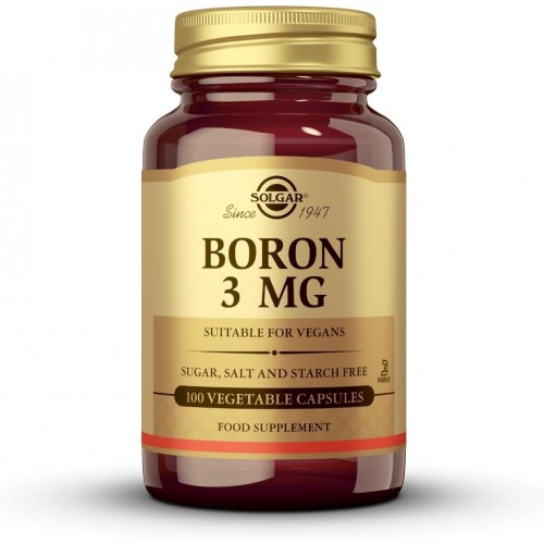 SOLGAR BORO 100 CAPSULAS VEGETALES