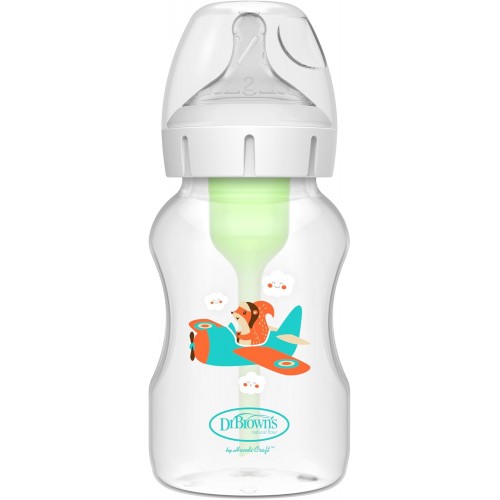 DR BROWNS BIBERON 330ML BOCA ANCHA ARDILLA