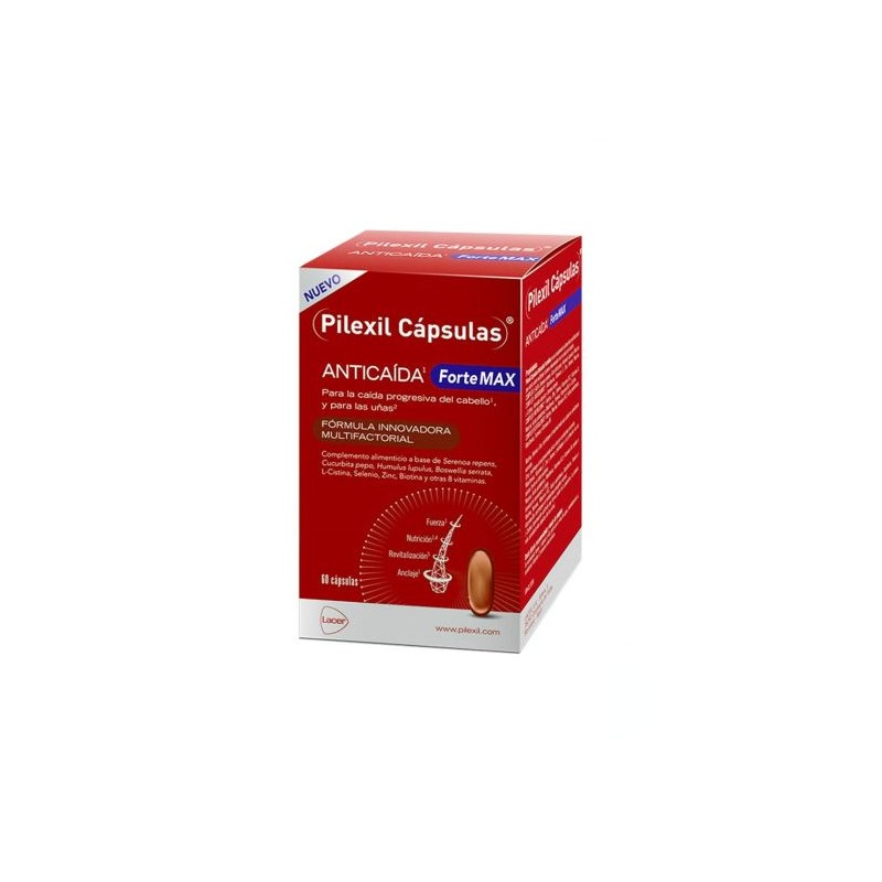 PILEXIL CAPSULAS ANTICAIDA FORTEMAX 60 CAPSULAS