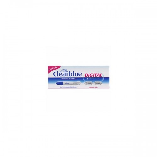 CLEARBLUE TEST EMBARAZO DIGITAL INDICA SEMANAS
