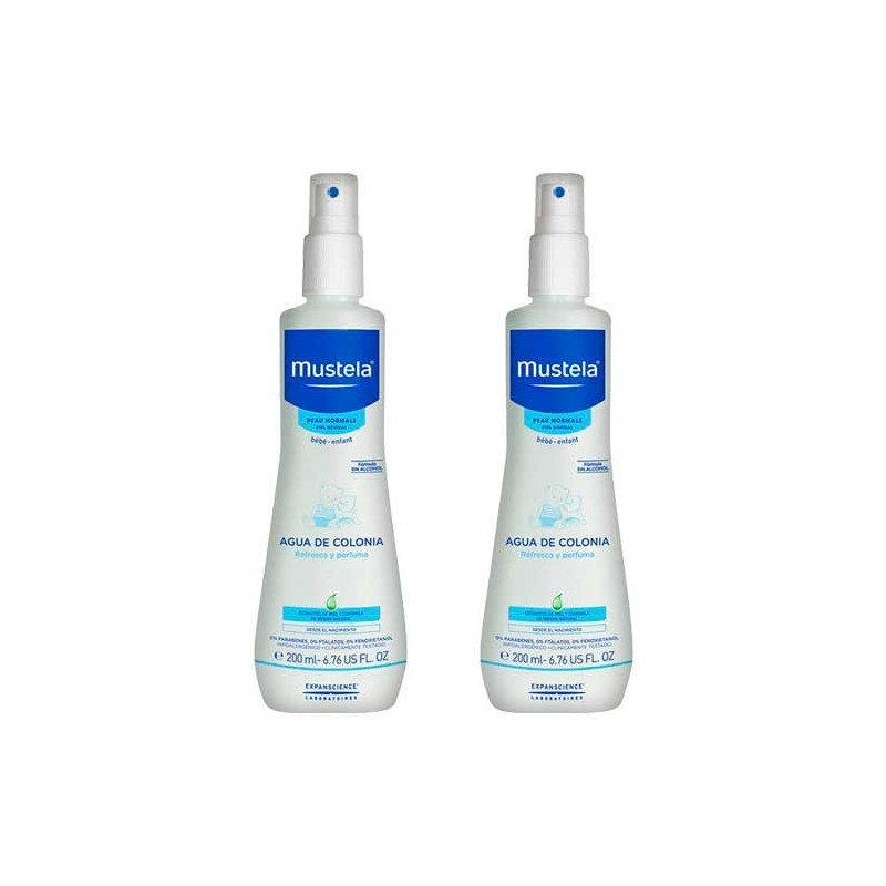 MUSTELA AGUA COLONIA 200ML DUPLO 30% DTO 2ªUD