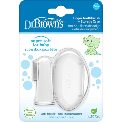 CEPILLO DENTAL DR BROWN'S DE DEDAL +3M