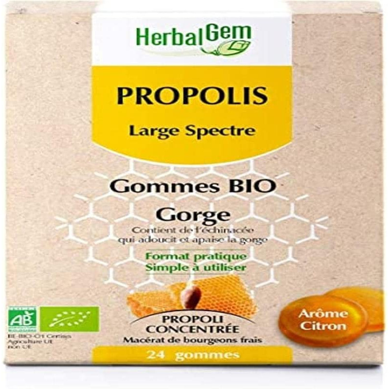 PRANAROM HERBALGEM AMPLIO ESPEC 24 CARAMELOS