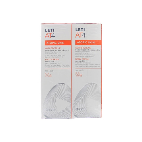 LETI AT 4 PACK DUPLO CREMA CORPORAL 2X200ML