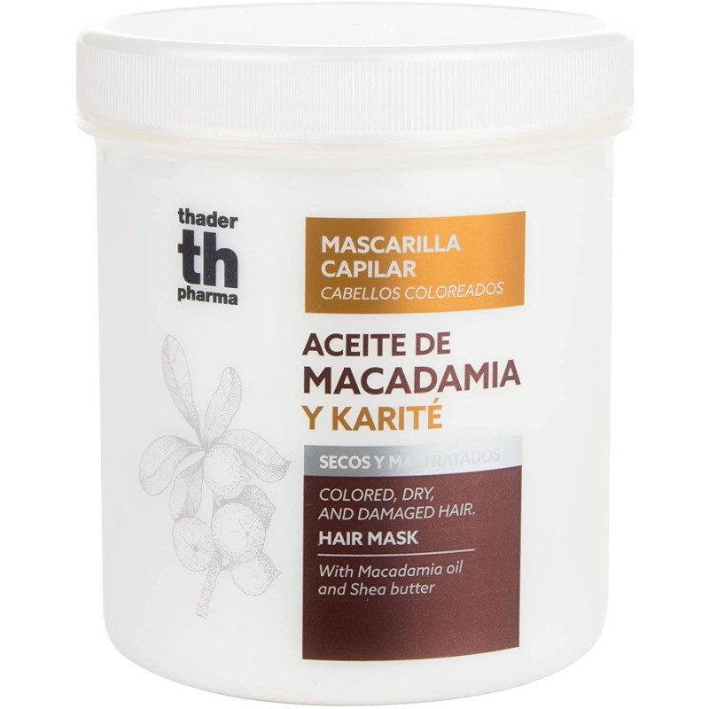 TH-MASCARILLA DE MACADAMIA Y KARITE XXL 700ML