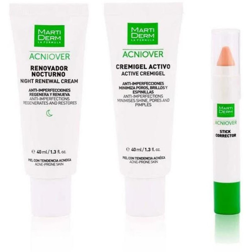 MARTIDERM ACNIOVER RENOVADO + CREMIGEL + STICK