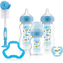 DR BROWNS PACK 3 BIBERON+CHUPETE+LIMPIA+MORDEDOR
