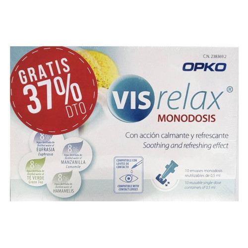 VIS ACTIV 10 MONODOSIS DUPLO 37%DTO