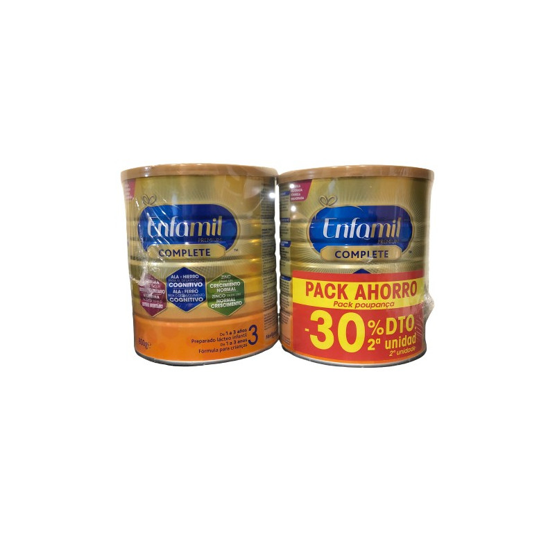 ENFAMIL 3 PREMIUM  800 G DUPLO 2ªUD 30% DTO