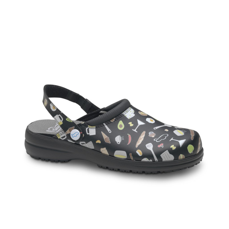 ZUECO FELIZ CAMINAR MYCROM HOSTELERIA NEGRO T-40