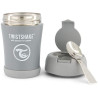 TWISTSHAKE CONTENEDOR DE COMIDA 350ML GRIS