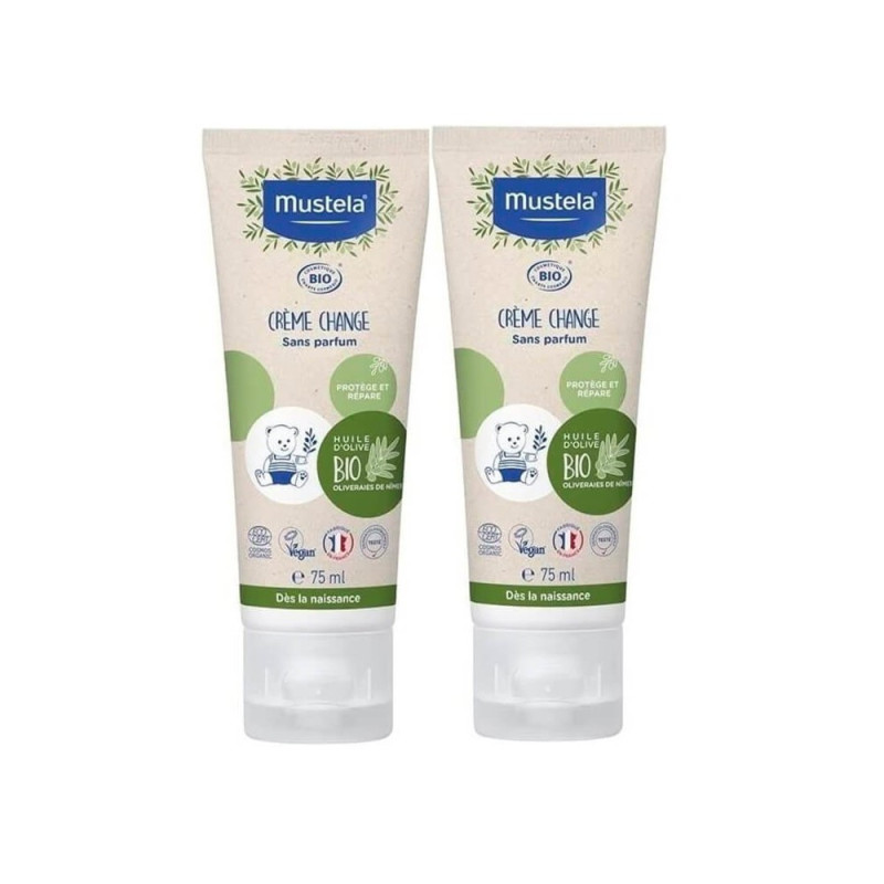 MUSTELA CREMA PAÑAL BIO DUPLO 30%DTO 2ª UD