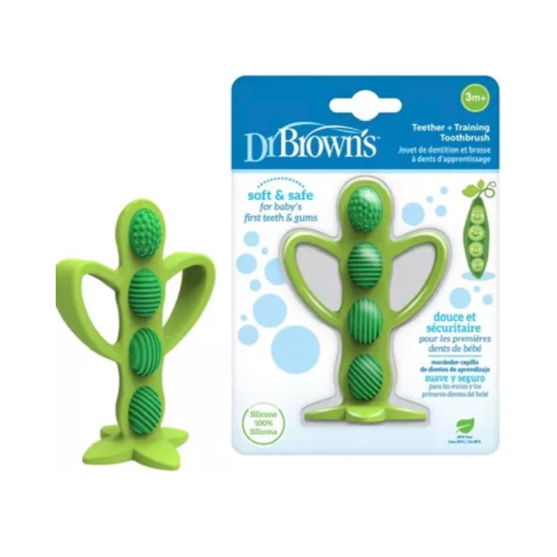 DR BROWNS MORDEDOR MASAJEADOR GUISANTE +3M