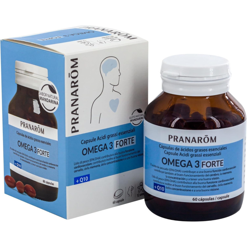 PRANAROM OMEGA 3 FORTE +Q10
