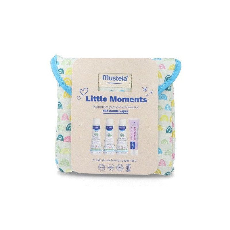 MUSTELA BOLSA PASEO LITTLE MOMENTS ARCO IRIS PQ