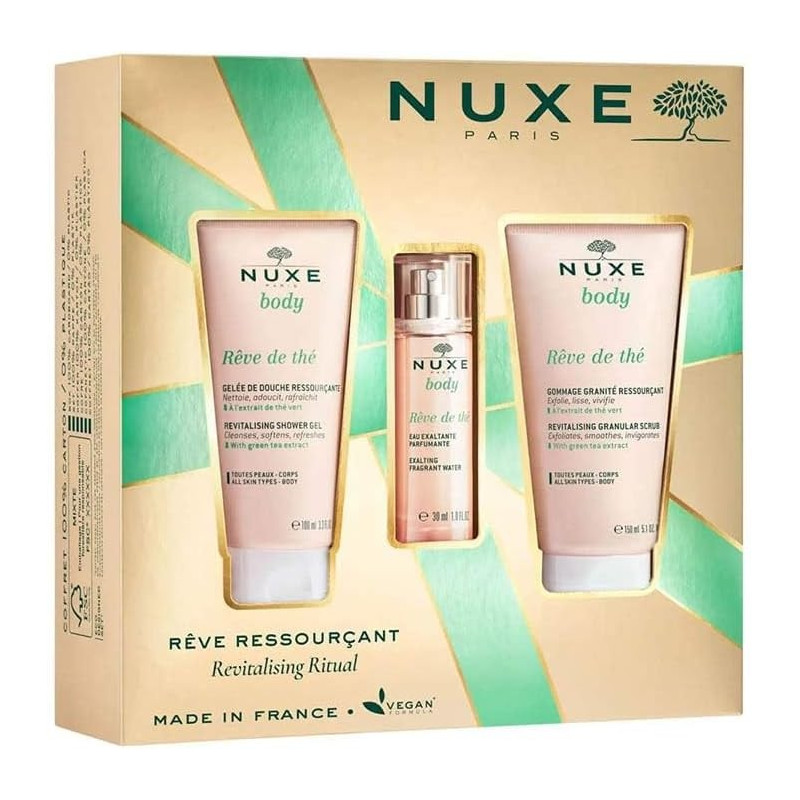 NUXE COFRET REVE DE THE GEL DUCHA+COLO+MASC