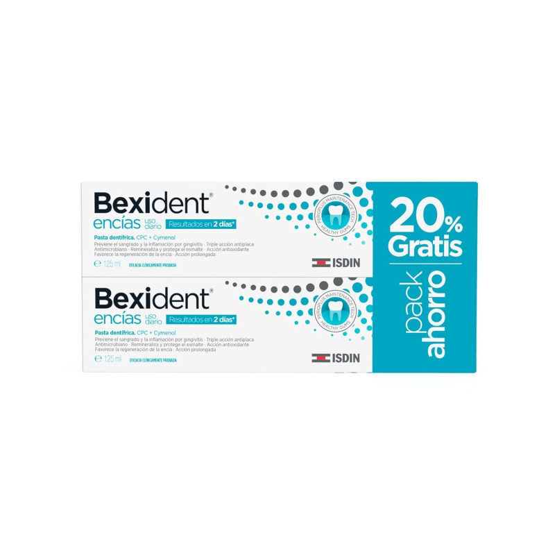 BEXIDENT DUPLO ENCIAS USO DIARIO PASTA 125+125 +20%DTO
