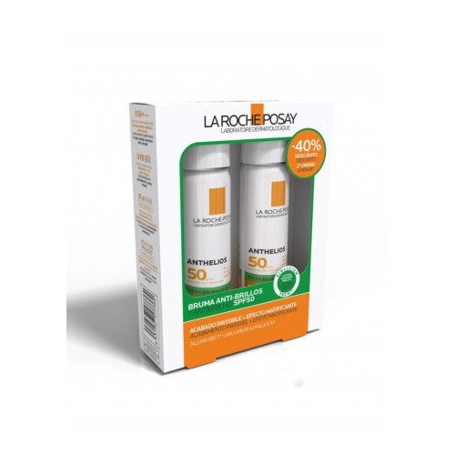 ANTHELIOS PACK BRUMA ANTI BRILLOS SPF+50 2ª UD 40%DTO