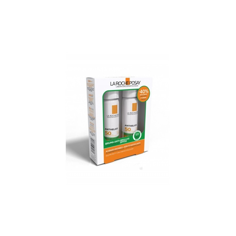 ANTHELIOS PACK BRUMA ANTI BRILLOS SPF+50 2ª UD 40%DTO