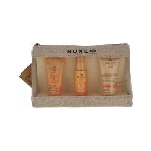 NUXE SUN KIT VIAJE CREMA+SPRAY+LECHE MINI TALLA