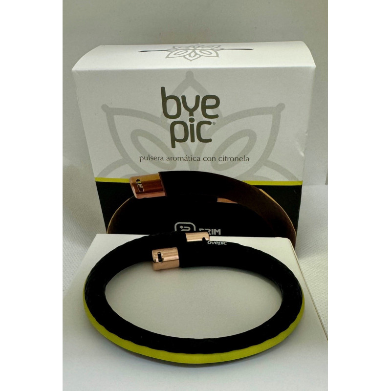 PRIM BYEPIC PULSERA AROMATICA CON CITRONELA NEGRA