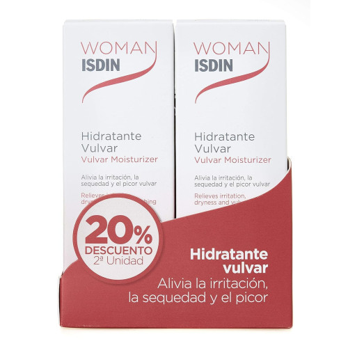 ISDIN HIDRATANTE INTIMO VULVAR DUPLO 30GR+30GR 20% DTO 2ª UD