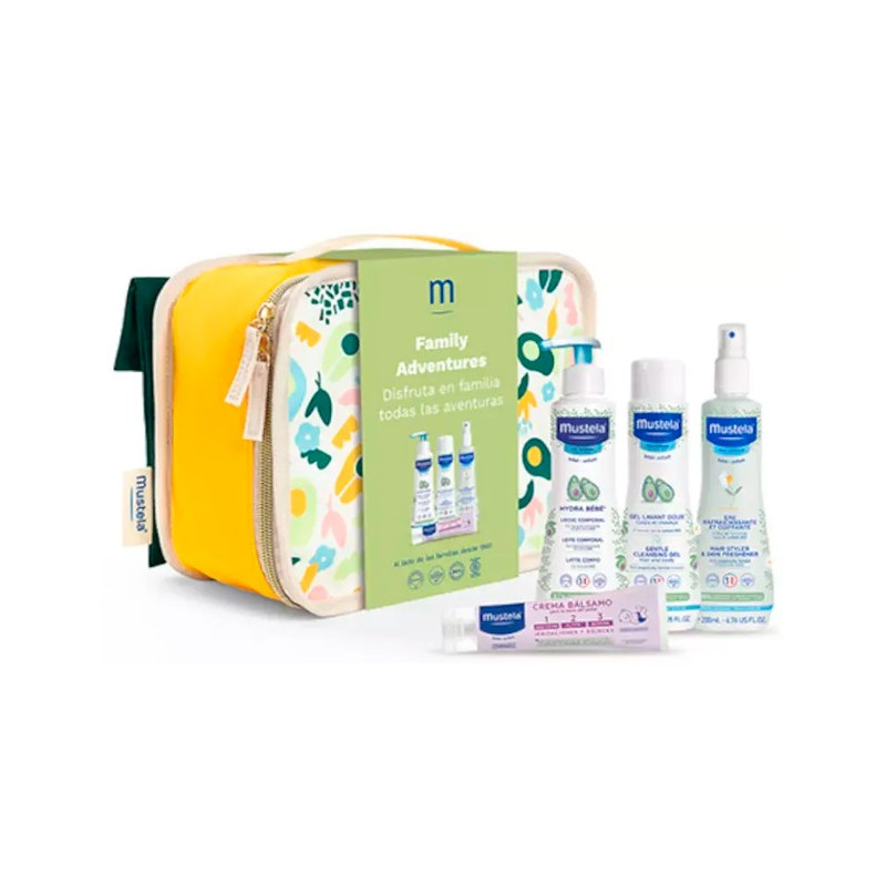 MUSTELA MALETITA FAMILY ADVENTURES COLOR AMARILLO PASTEL