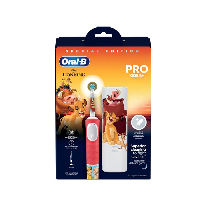 ORAL B CEPILLO ELECTRICO KIDS PRO REY LEON+REGALO