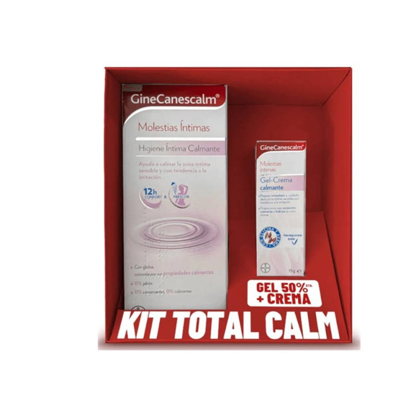 GINECANESCALM HIGIENE INTIMA+GEL CREMA 15G 50%DTO