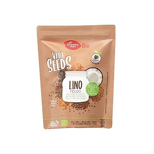 VITASEEDS LINO MOLIDO TRIGO SARRACENO BIO GRANER