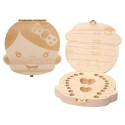 CAJA MADERA DIENTES NIÑA