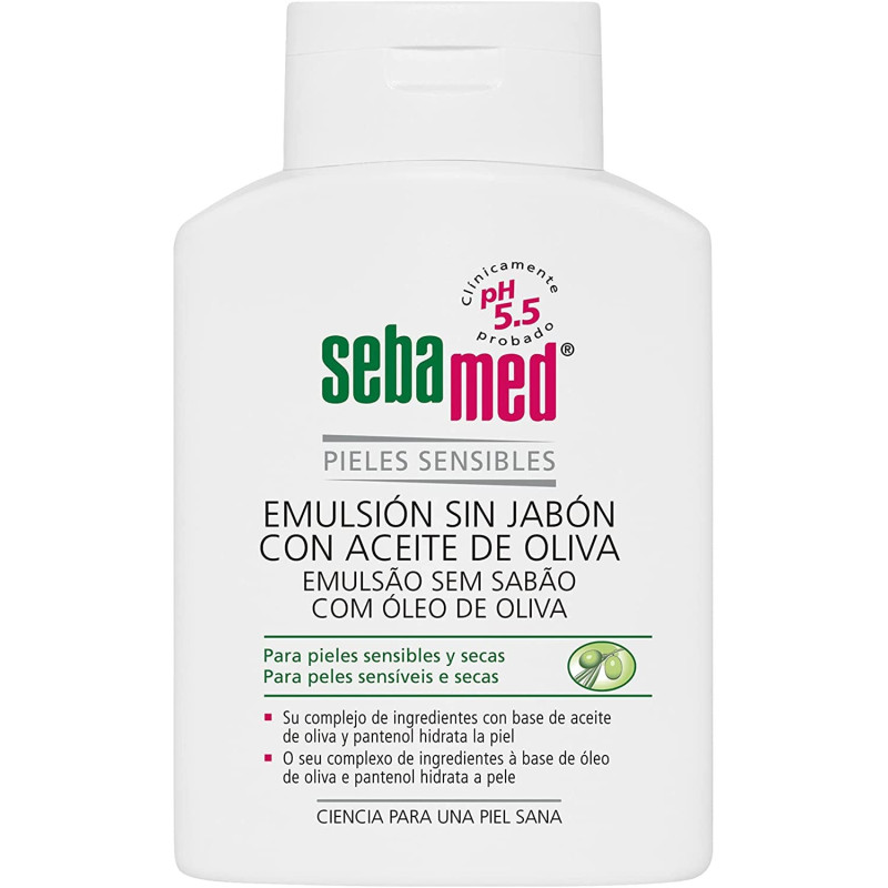 SEBAMED EMULSION C/ACEITE OLIVA 200 ML