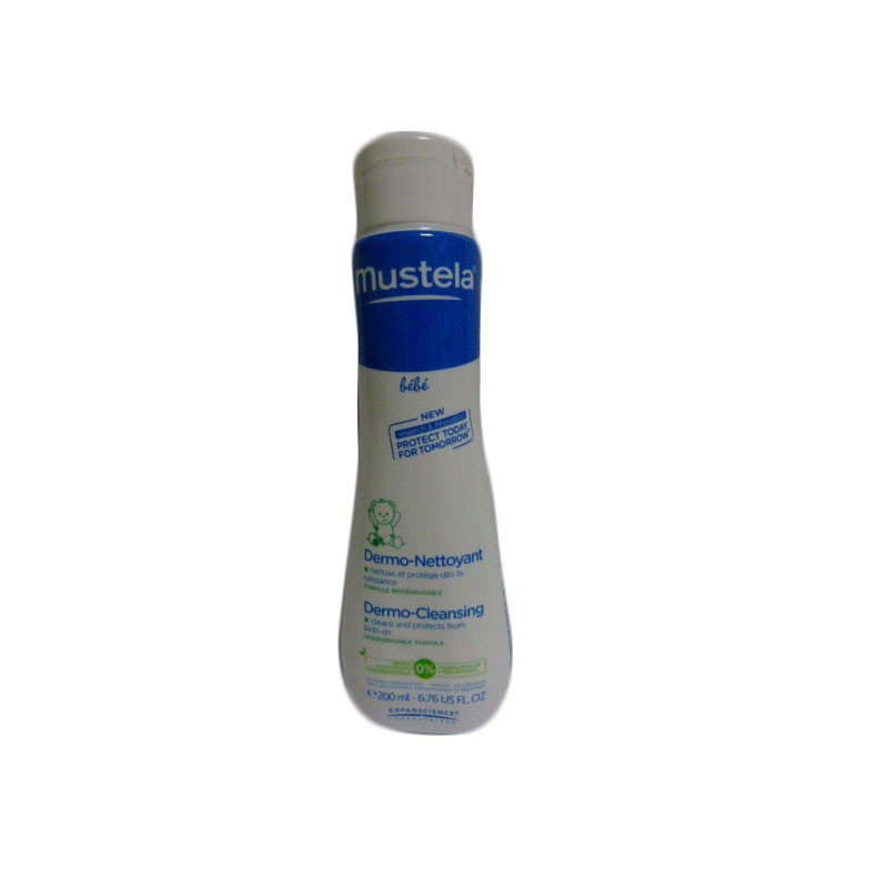 MUSTELA BEBE GEL DERMOLIMPIADOR 200 ML