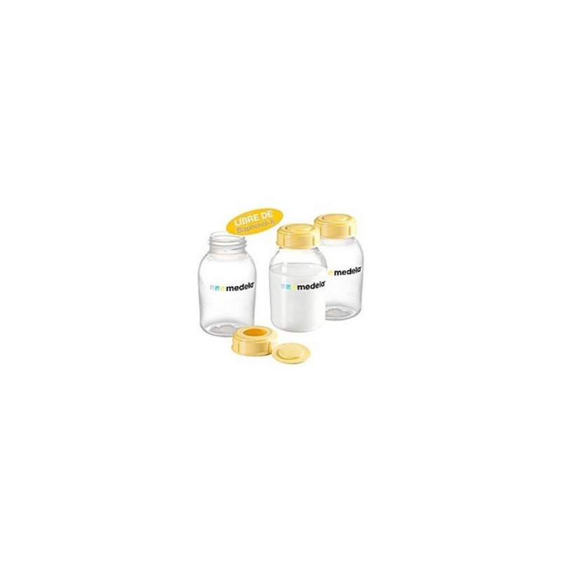 MEDELA BOTELLA BIBERON LECHE MATERNA 3 UNIDADES