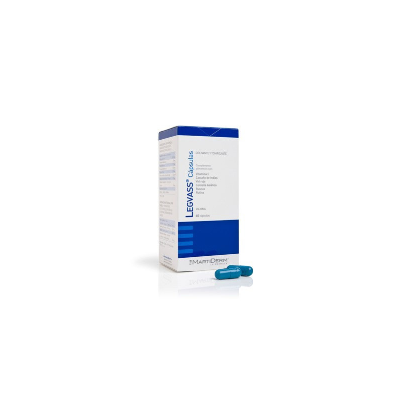 MARTIDERM LEGVASS ORAL 60 CAPS+REGALO EMULSION 200ML