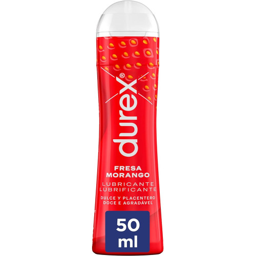 DUREX PLAY FRESA  MORANGO LUBRICANTE 50ML