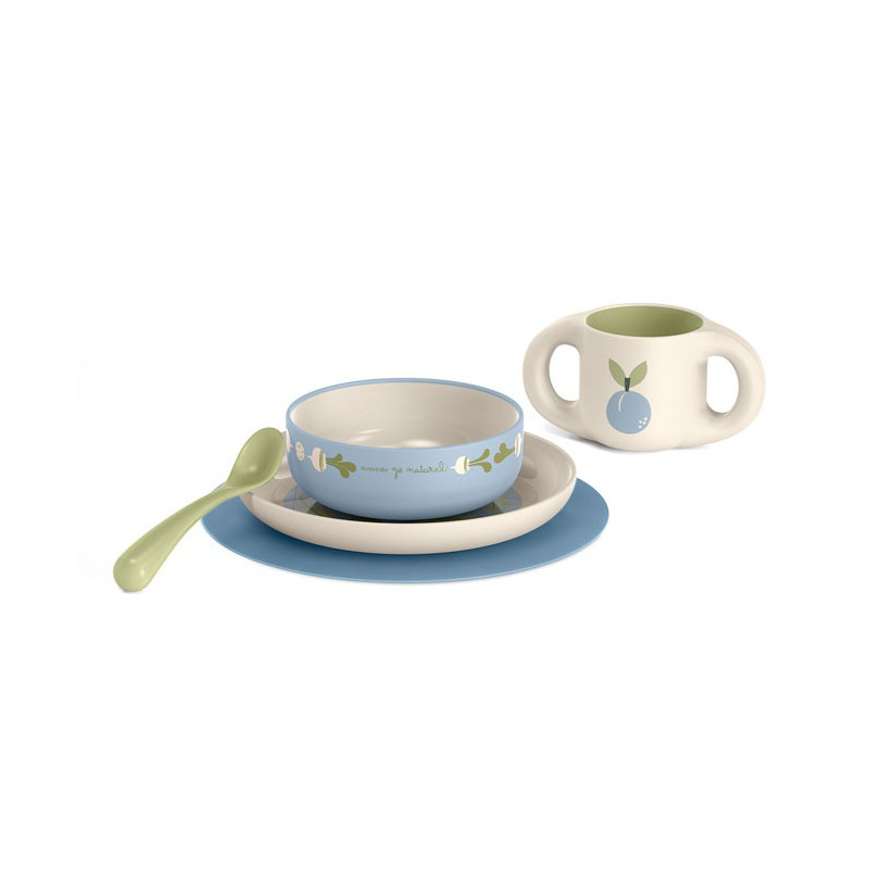 SUAVINEX VAJILLA INFANTIL NIÑO VERDE +6MESES