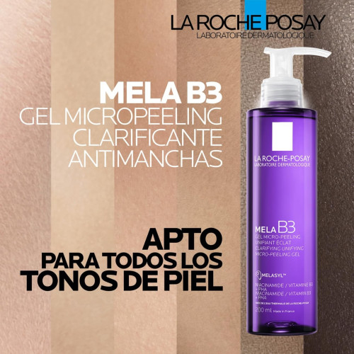 MELA B3 GEL LIMPIADOR MICRO PEELING  200 ML