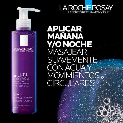 MELA B3 GEL LIMPIADOR MICRO PEELING  200 ML