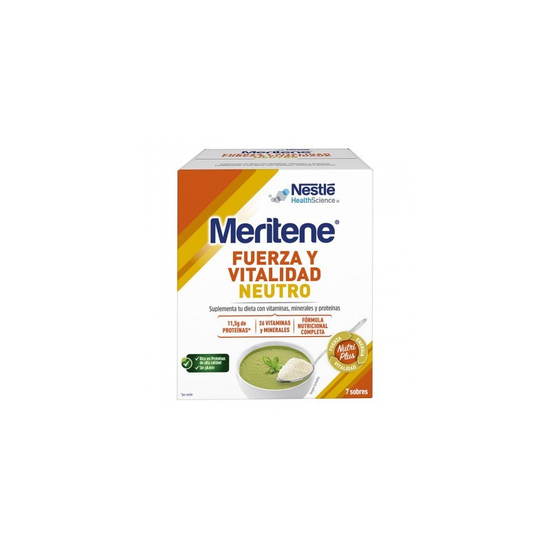 MERITENE NEUTRO AL PLATO 7 SOBRES ALIMENTO COMPLETO