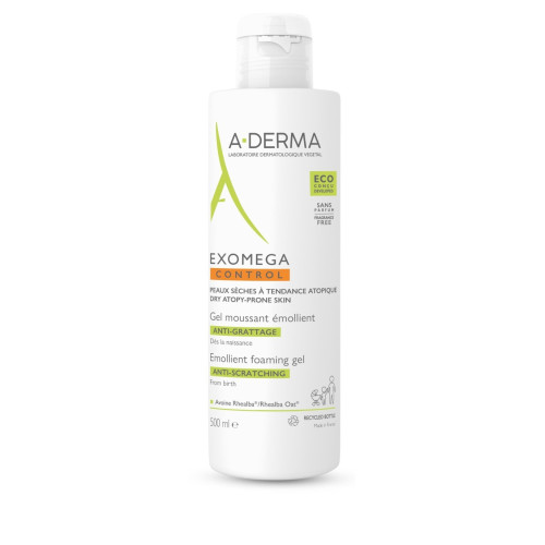 ADERMA EXOMEGA CONTROL GEL LIMPIADOR EMOLIENTE